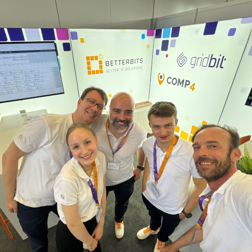 Dieses Foto zeigt das Team von Betterbits, welches bei der Anga Com Messe in Köln dabei war.