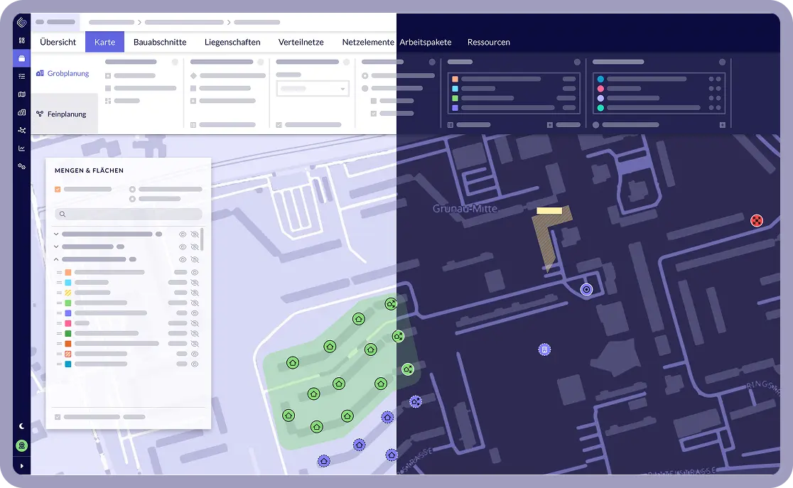 Darkmode in Gridbit