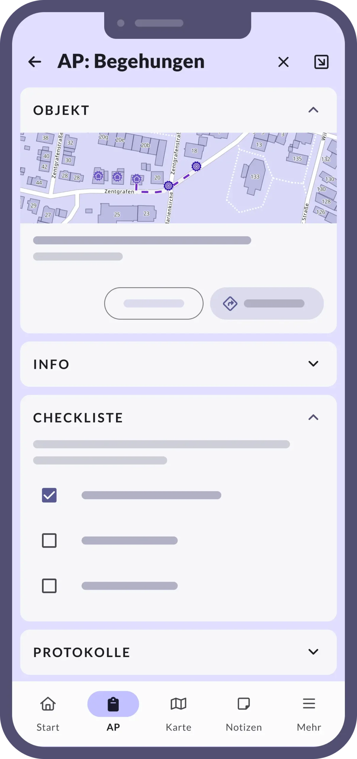 Die mobile Gridbit App